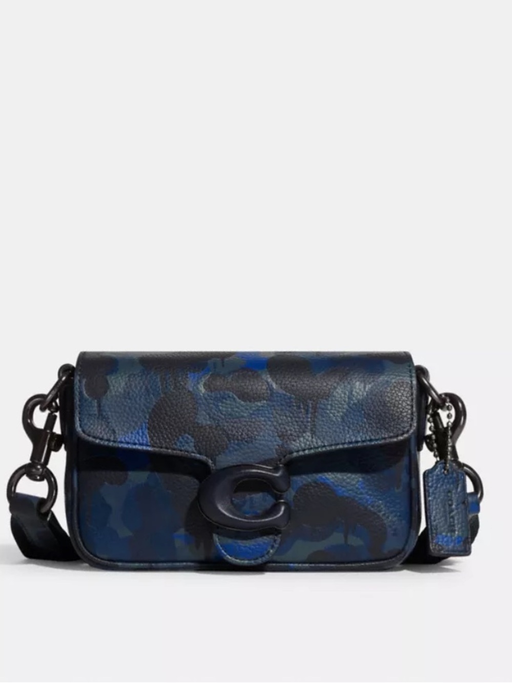 Coach Tabby 18 Crossbody Camouflage Blue and Black NWOT